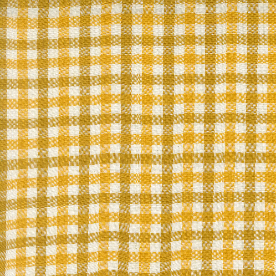 Plaids - Golden - Popcorn Wovens by Elizabeth Hartman