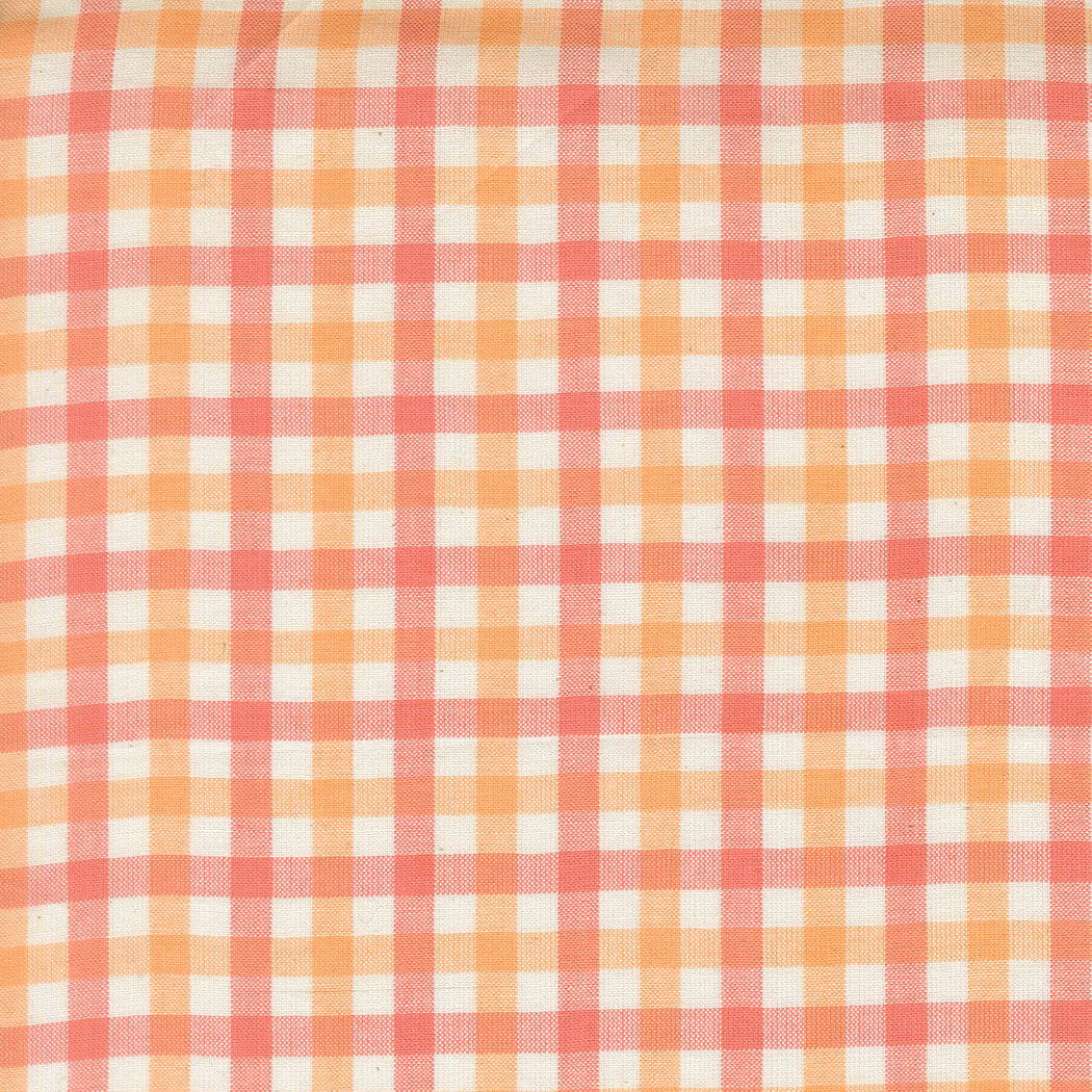 Plaids - Sherbet - Popcorn Wovens by Elizabeth Hartman