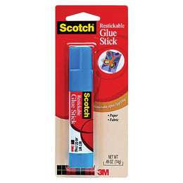 Scotch Repositionable Glue Stick 1pk