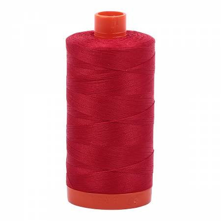 Aurifil Red A1050-2250 1422yds 50wt Mako Cotton Thread