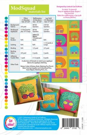 ModSquad Quilt Pattern by Colourwerx