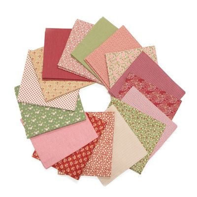 Creating Memories WINTER Fat Quarter Bundle 16pcs by Tilda Fabrics