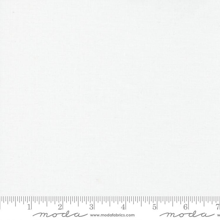 Bella Solids White Bleached 9900 98 by Moda