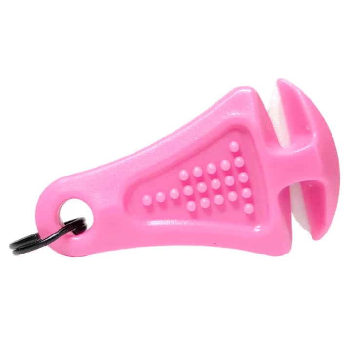 Ceramic Blade Zipper Pull - Pink Thread Cutterz