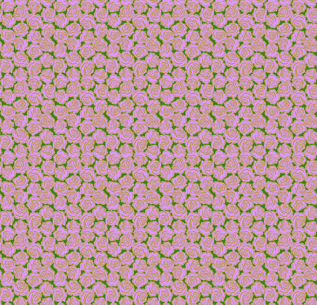 Yesterday - Rosette - Lilac  by Juliana Horner for Anna Maria Textiles