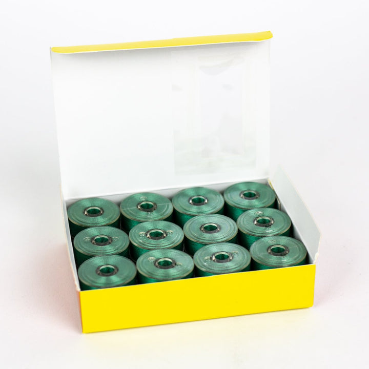 DecoBob Emerald Green Prewound Bobbins Size M 24ct  511