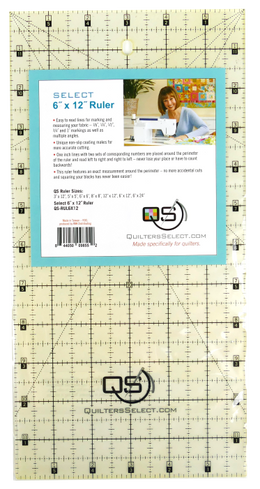 6" X 12" Quilters Select Ruler