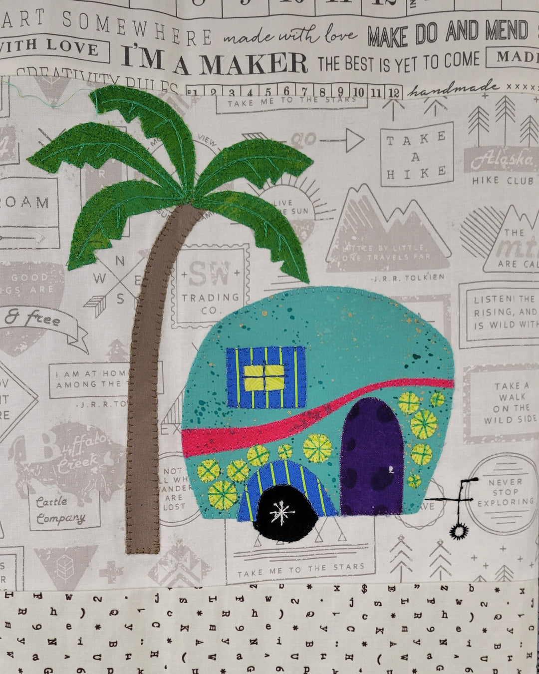Cotton - Hidden Treasures FULL Quilt Kit
