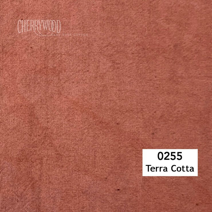 Terra Cotta 0255 Cherrywood Hand Dyed Fabric