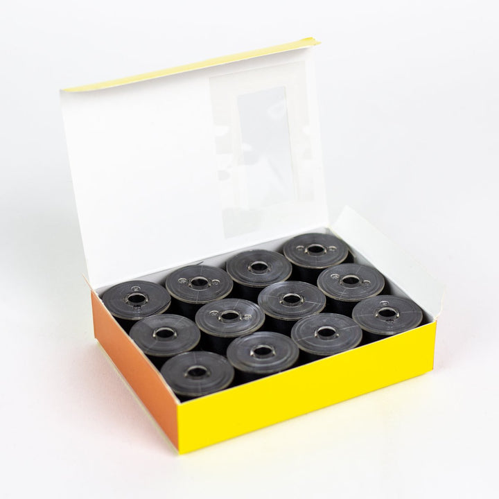 DecoBob Black Prewound Bobbins Size M 24ct 101