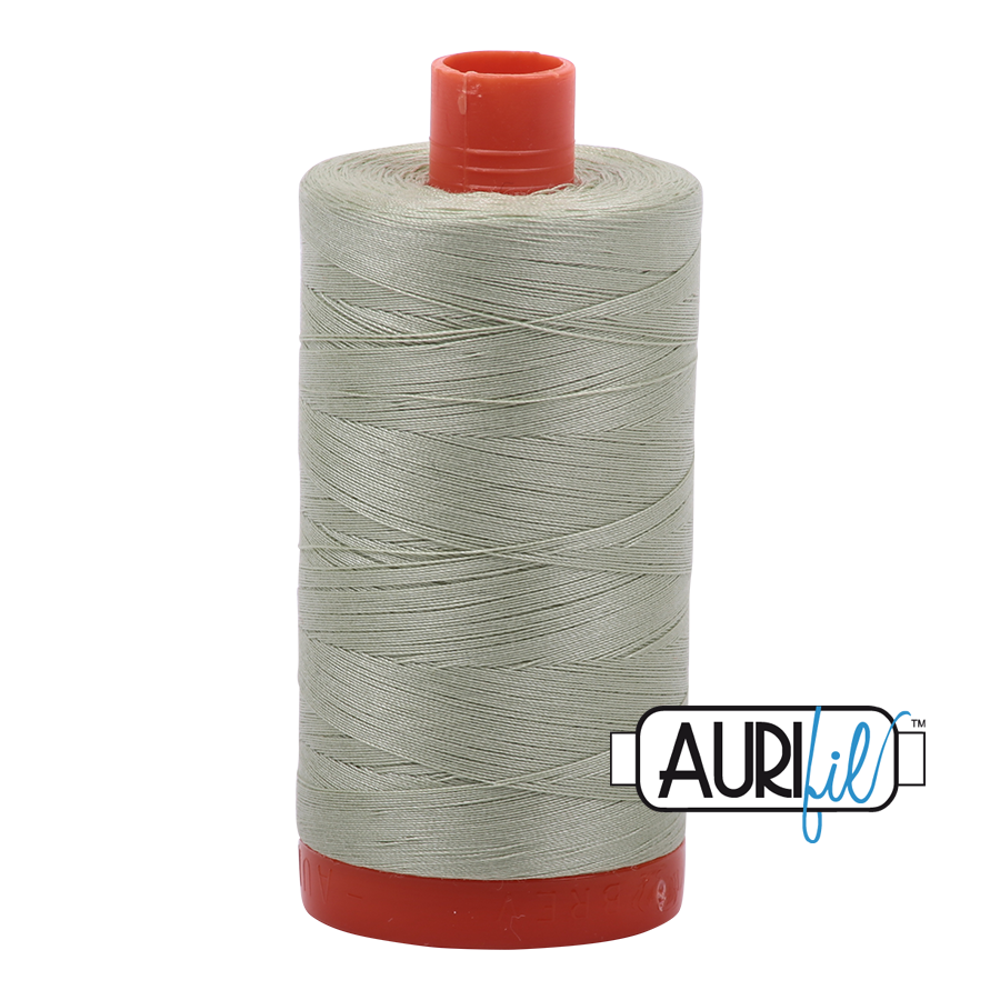 Aurifil Spearmint A1050-2908 1422yds 50wt Mako Cotton Thread Solid