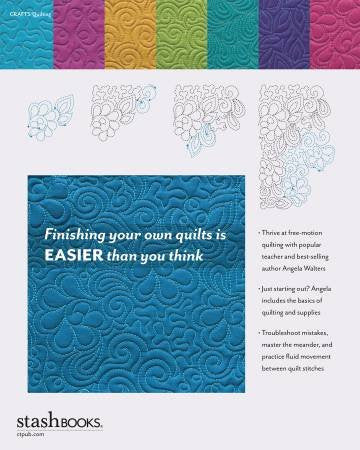 Free-Motion Meandering Book by Angela Walters