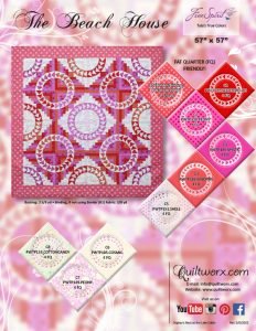 The Beach House Quilt Pattern by Quiltworx