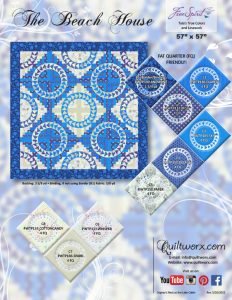 The Beach House Quilt Pattern by Quiltworx