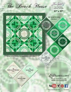 The Beach House Quilt Pattern by Quiltworx