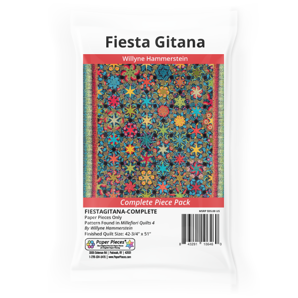 Fiesta Gitana Complete Paper Pieces Set by Paper Pieces