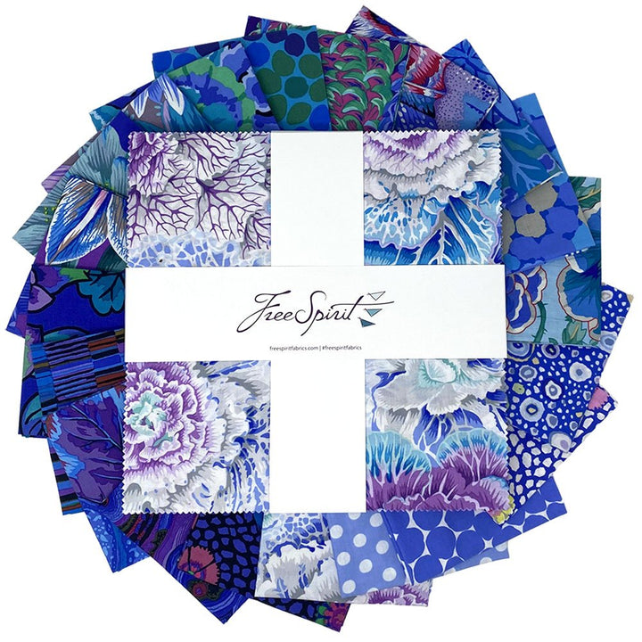 Kaffe Classics Plus 10" Charm Pack Lake from Kaffe Fassett Collective