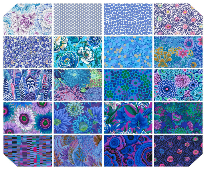 Kaffe Classics Plus 10" Charm Pack Lake from Kaffe Fassett Collective