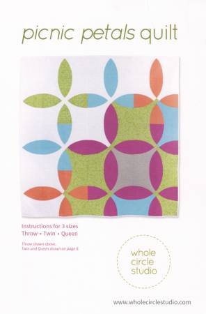 Picnic Petals Quilt Pattern by Whole Circle Studio - Sheri Cifaldi-Morrill