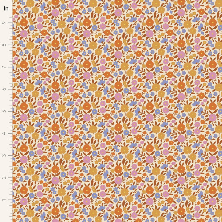 Janice - Caramel Wallflower by Tilda Fabrics