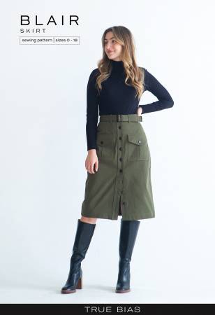Blair Skirt Sizes 0-18 Pattern by TrueBias Patterns