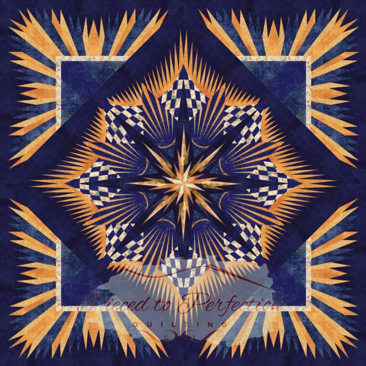 Sunbeam Queen Border Pattern by Quiltworx