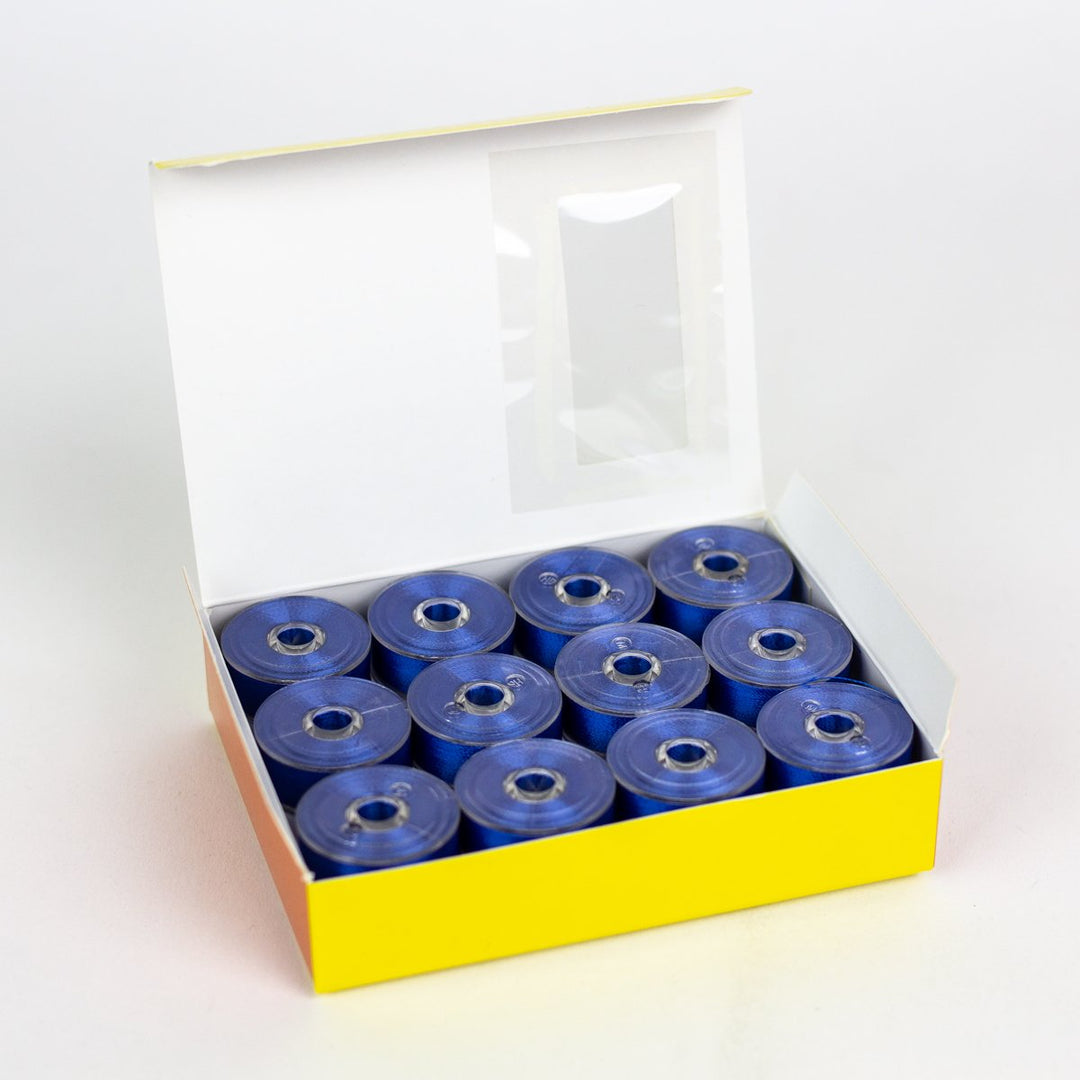 DecoBob Royal Blue Prewound Bobbins Size M 24ct 302