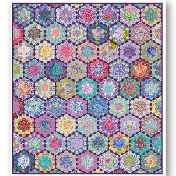 Collective Garden 4 Piece Template Set with 3/8" Seam Allowance