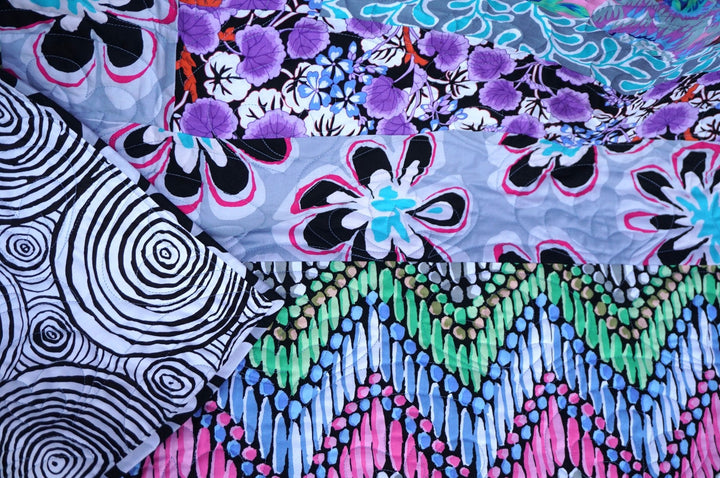 Floral Medallion Quilt Kit featuring February 2023 by  Kaffe Fassett Collective