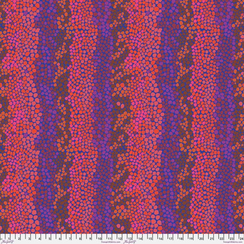 3yd Bundle Pebble Mosaic - Prune WIDE backing fabric Kaffe Fassett Collective
