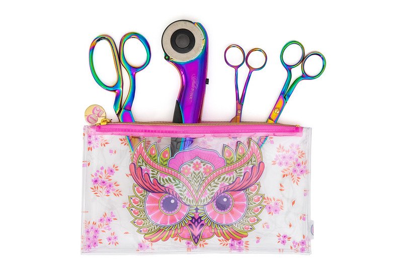 Tula Pink Hootie Pencil Pouch