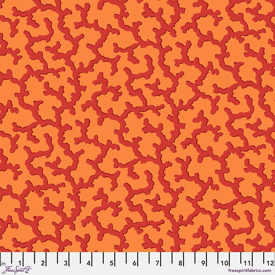 Coral - Red PWPJ004.RED Classics February 2025 Collection by Kaffe