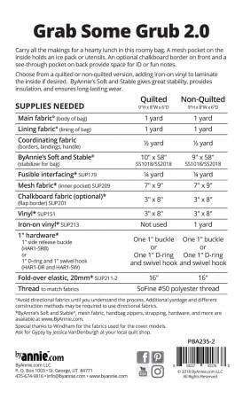 Grab Some Grub 2.0 Pattern by ByAnnie