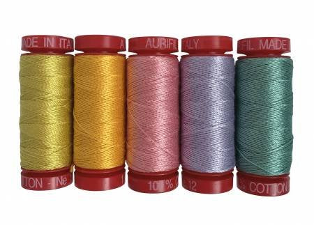Welcome Home by Anna Maria Horner Aurifil 12wt Thread Set