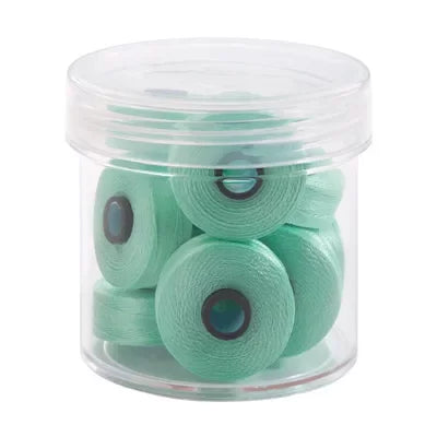 Mint #60345 Magna-Glide Delights Style M Jumbo 132yd Pre-wound Bobbins 10pc Jar