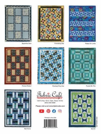 Quick & Easy 3-Yard Quilts Book by Fabric Cafe