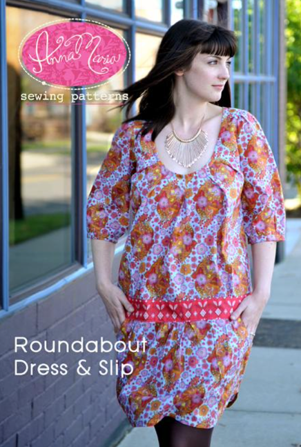 Roundabout Dress & Slip Pattern by Anna Maria