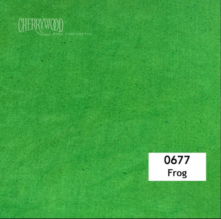 Frog 0677 Cherrywood Hand Dyed Fabric