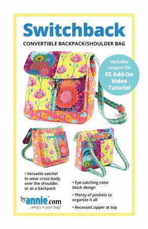 Switchback Convertible Backpack Pattern by ByAnnie