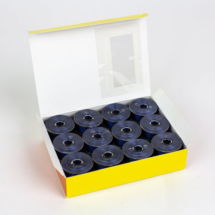 DecoBob Navy Prewound Bobbins Size M 24ct  301