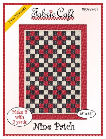 Nine Patch Quilt Pattern by Fabric Cafe
