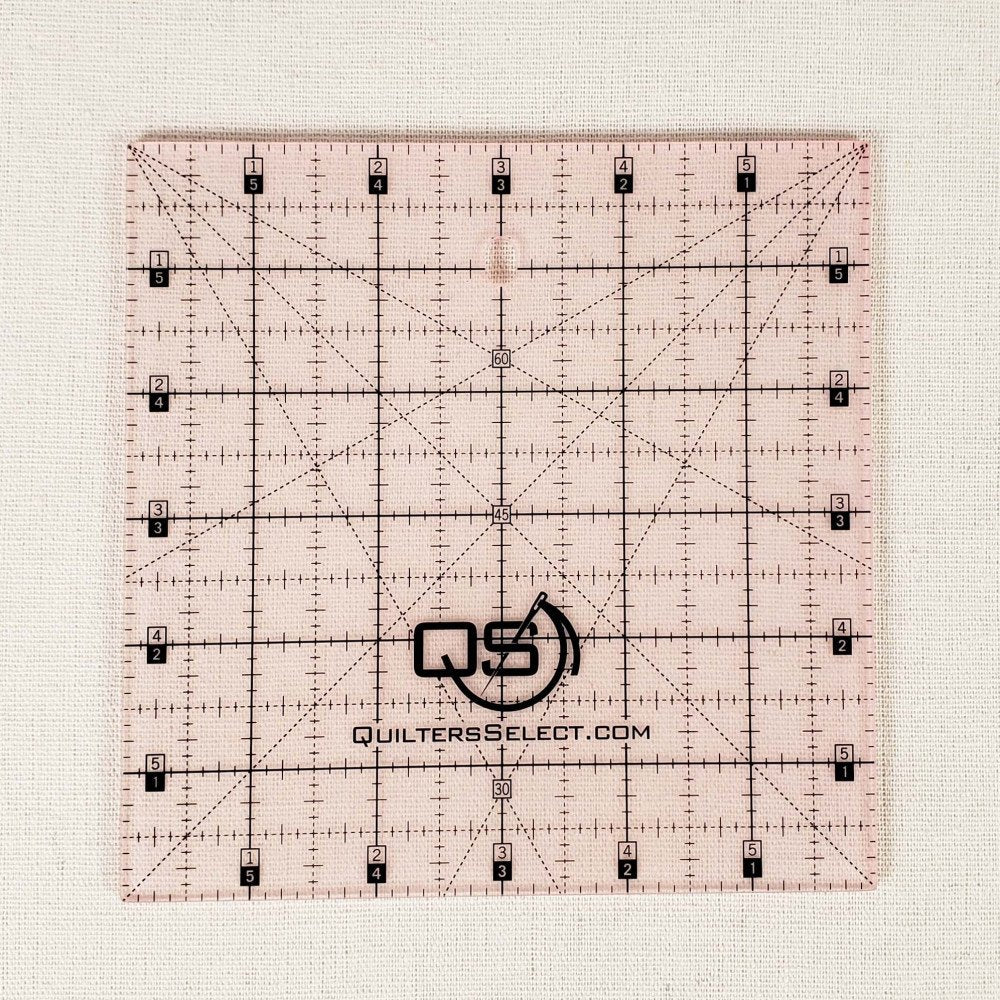 6" x 6" Special Edition PINK Quilters Select Ruler
