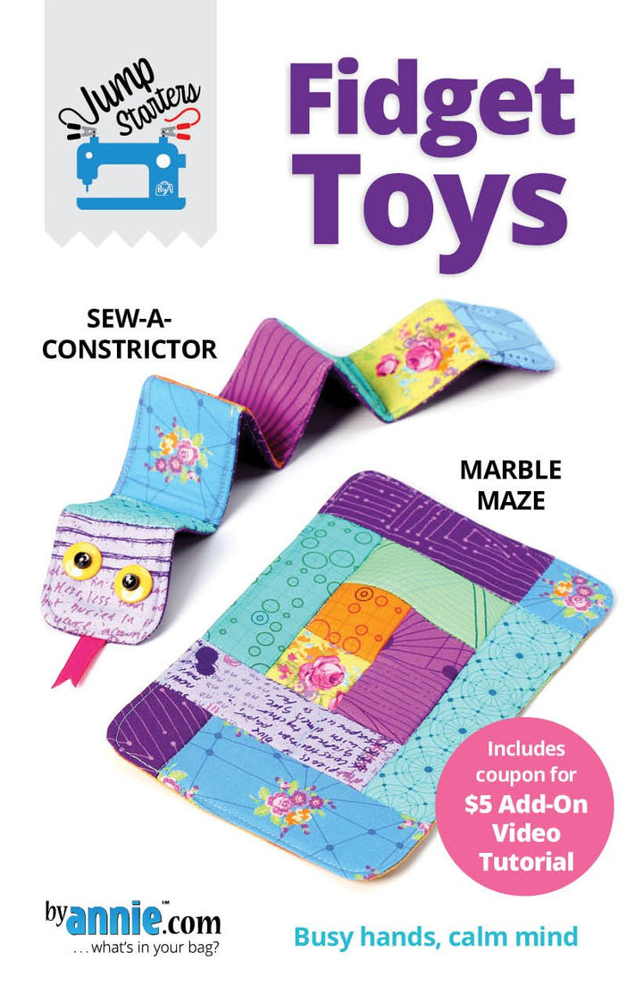 NEW!! Fidget Toys - Jump Starter Pattern byAnnie