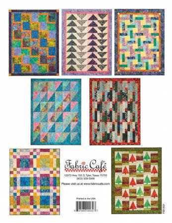 Fat Quarter Quilting Fun Book by Fran Morgan for Fabric Cafe