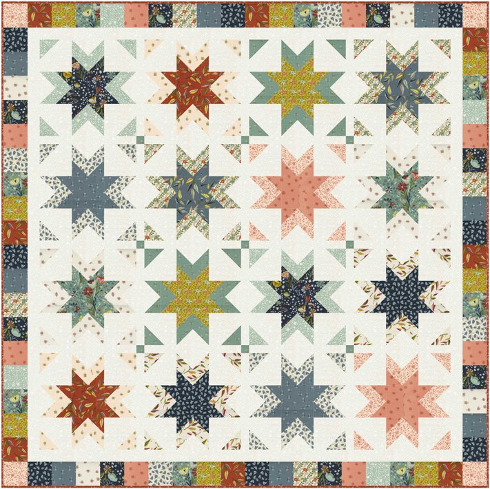 Sparklers Quilt Pattern by Wendy Sheppard