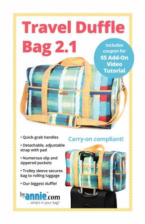 Travel Duffle Bag 2.1 (Newest Version) Pattern by byAnnie