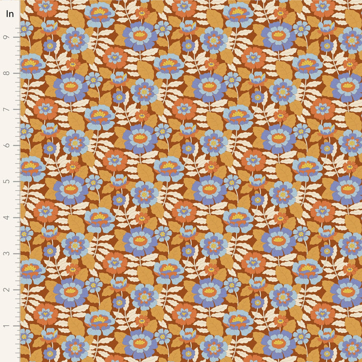 Beverly - Caramel Wallflower by Tilda Fabrics