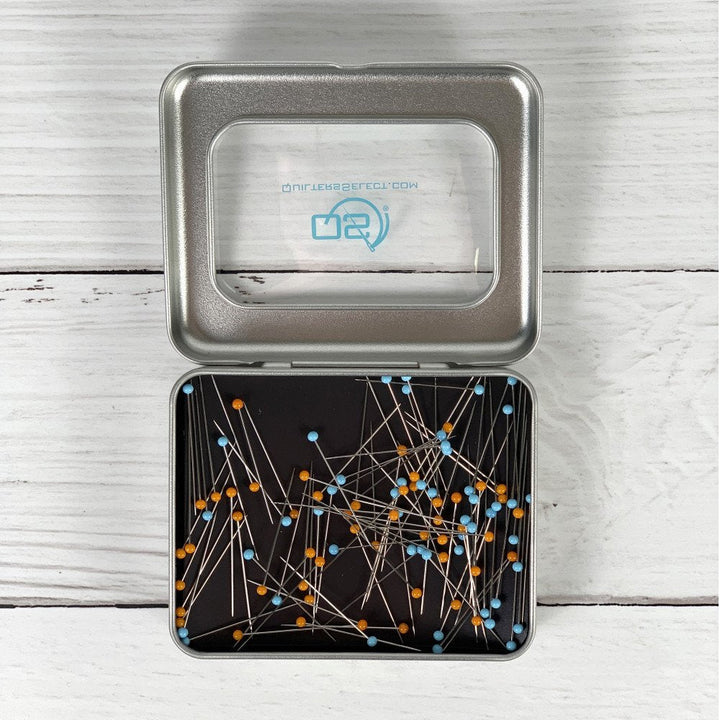 Pin Tin by Quilters Select 36mm x 0.5mm Glass Head