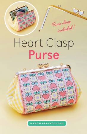 Heart Clasp Purse Kit - Rose Gold