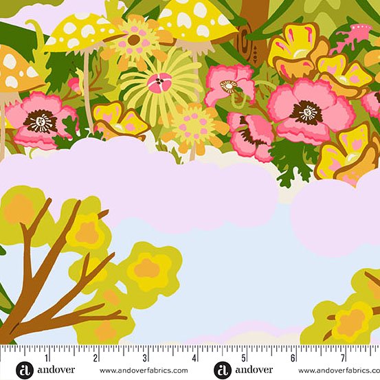 Camp Kitschy LaLa  A-1711-G Summer Echo - by Alison Glass